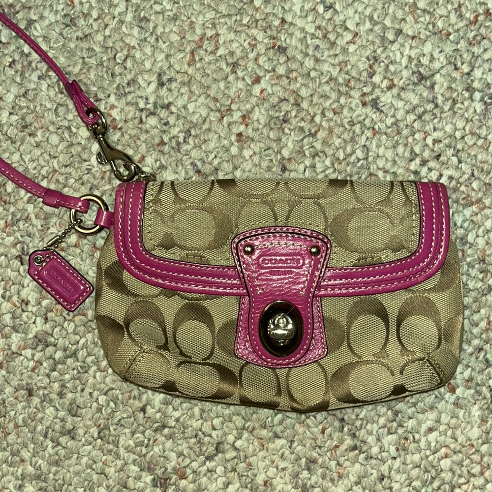 Coach Wristlet Purse
